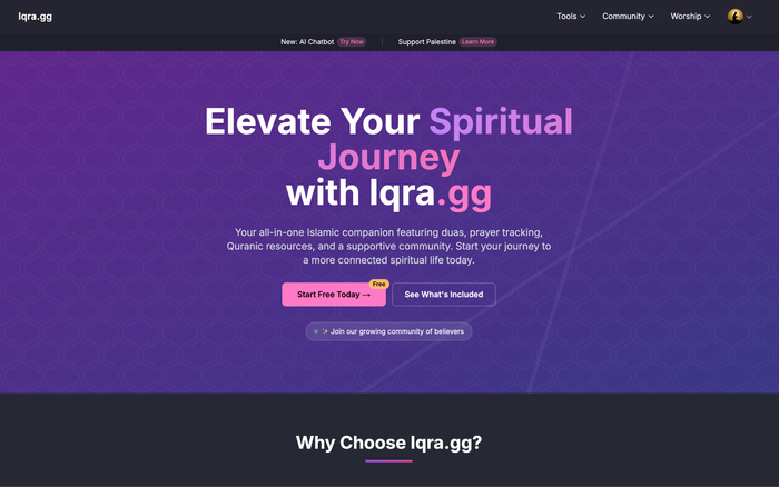 Iqra.gg — Islamic learning and community, in your pocket.